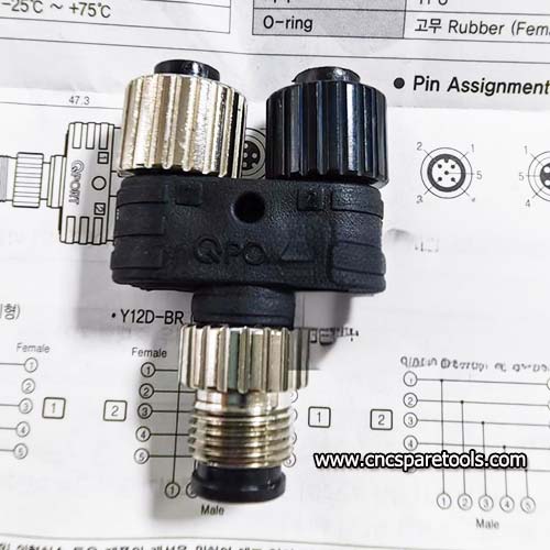 Y12D-ID Convert Connector Doosan Machine Terminal Block Connector 