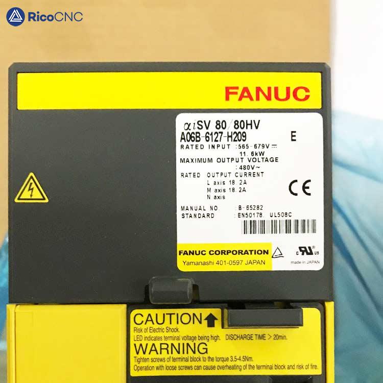 A06B-6127-H209 FANUC System Servo Drive Servo Amplifier Module