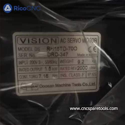 RH15TD-70O AC Servo Motor